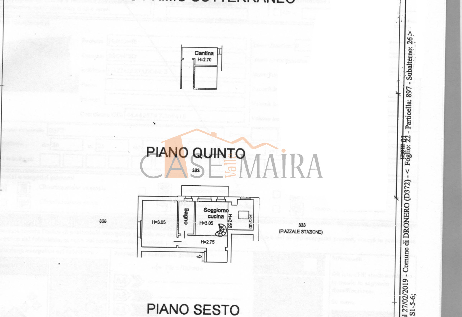 5 Piazzale della Stazione, Dronero, 12025, 2 Stanze da Letto Stanze da Letto, ,Appartamento,In vendita,Piazzale della Stazione,1234